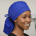 Braid Pouch Scrub Caps | Reusable | Version 1.1