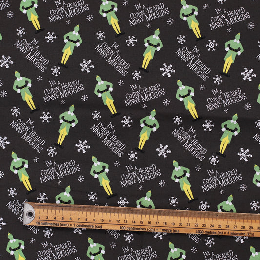 Elf The Movie Kawaii Slogans Scrub Cap