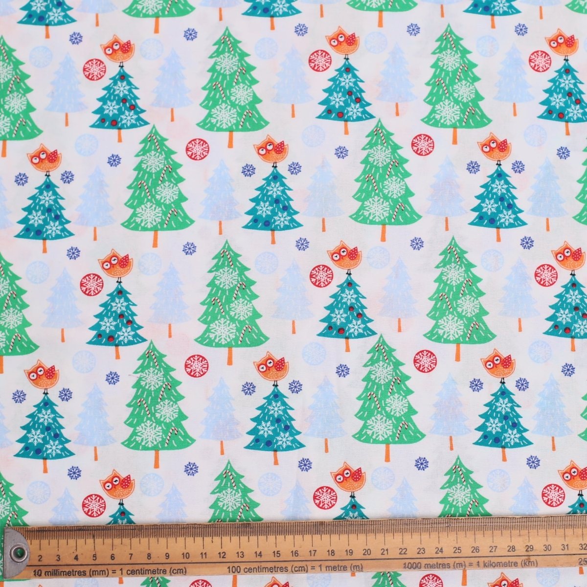 Gorro quirúrgico con forma de árbol de Navidad