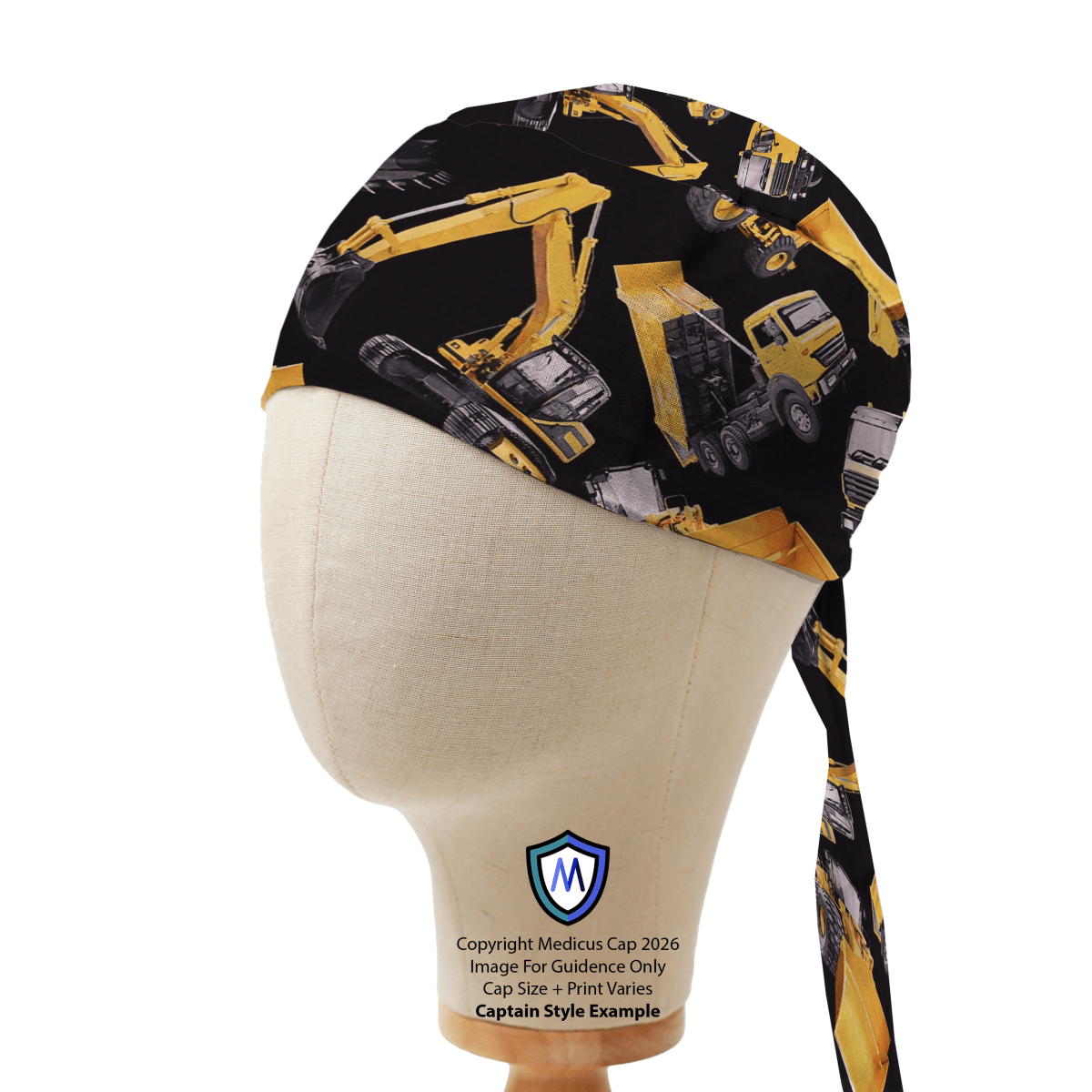 Herramientas Llave Martillo Encendedor Gorro quirúrgico azul