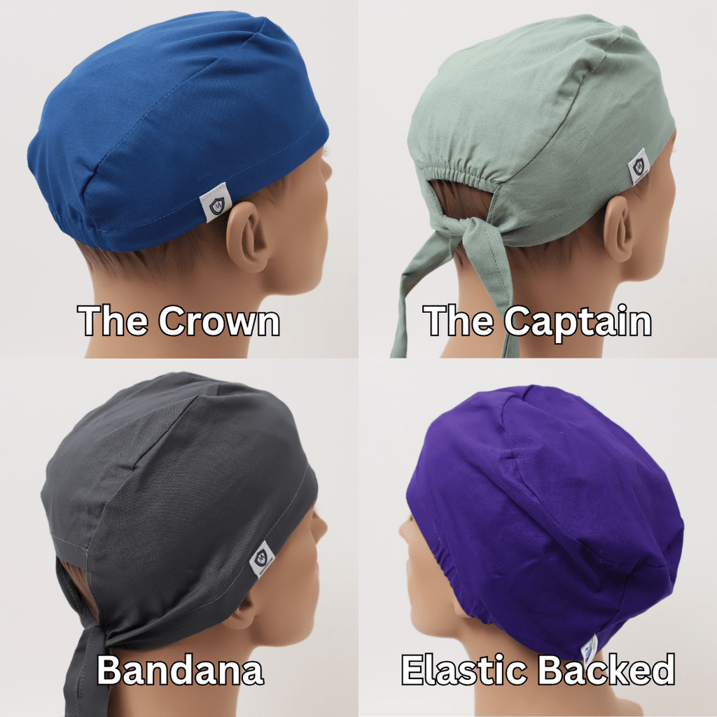 Captain Scrub Caps | Reusable | 30+ Colours