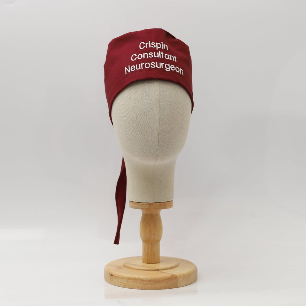 Custom Surgical Cap With Name And Role