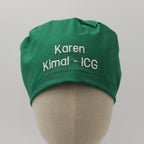 Custom Surgical Cap With Name And Role scrub cap