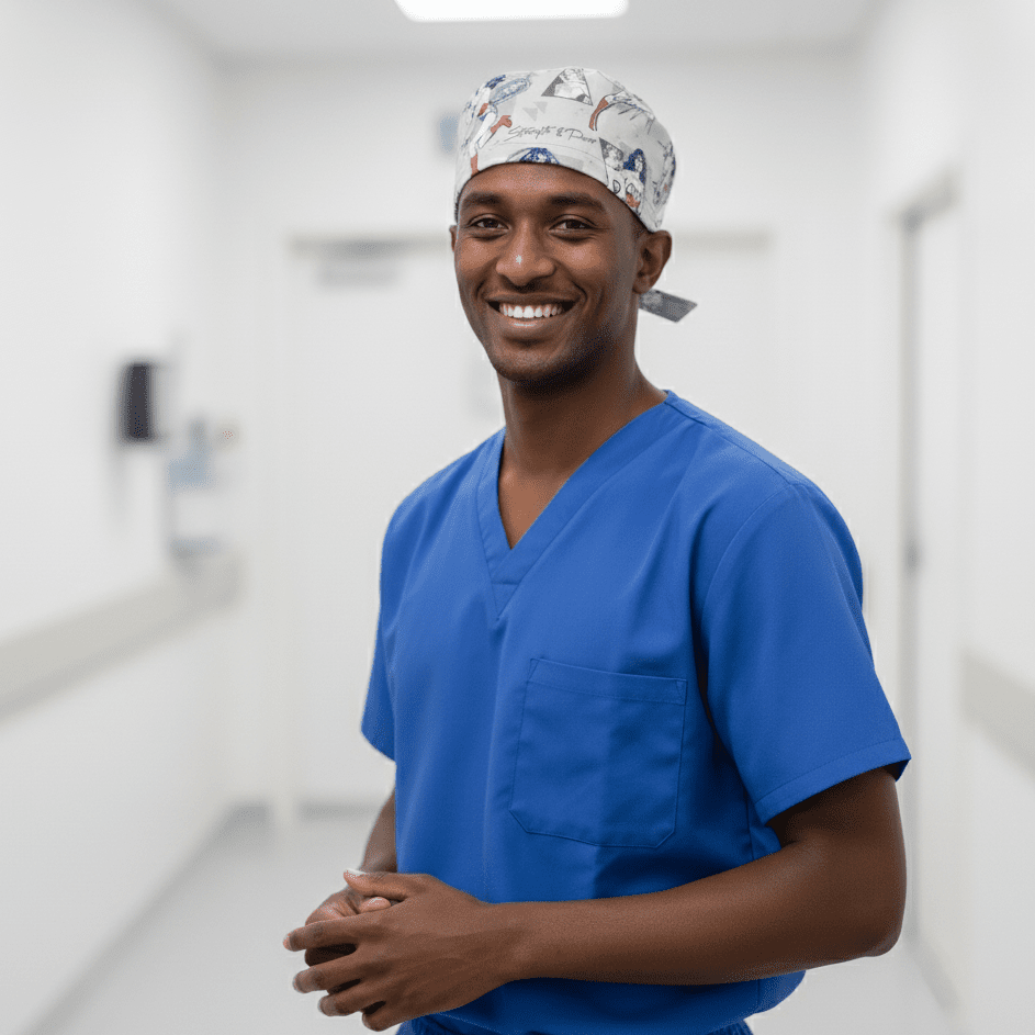 DC Comic Wonder Woman Strength and Power Scrub Cap