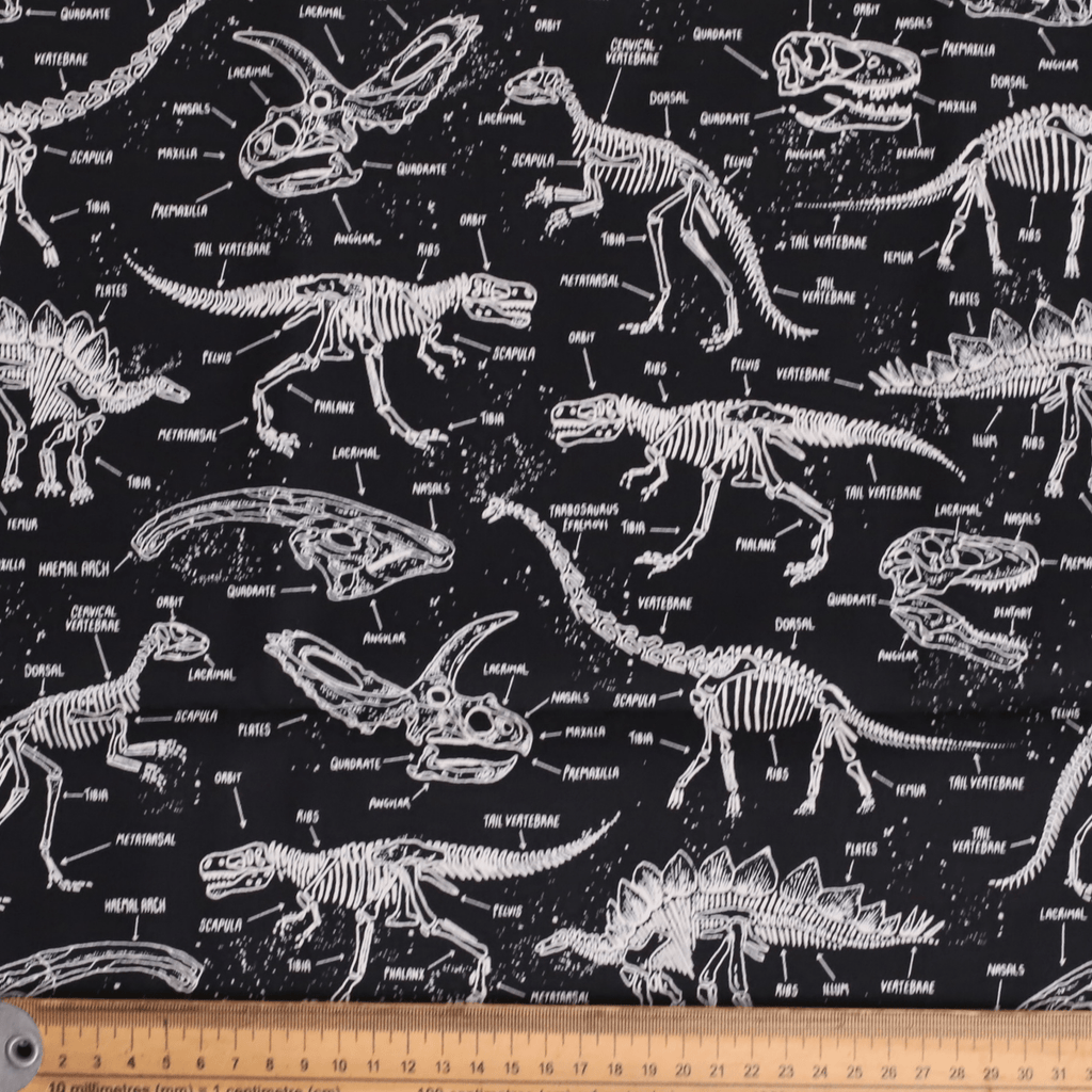 Gorro quirúrgico con diseño de huesos (que brilla en la oscuridad)