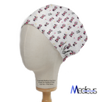 Disney Minnie Mouse scrub cap in Elastic Backed no-tie style