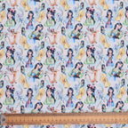 Disney Princess Disney Mulan Dragon scrub cap pattern detail on mannequin