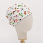Disney Pixar Toy Story 2 Character Mashup scrub cap pattern detail on mannequin