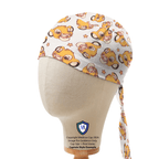 Lion King Simba Head Toss scrub cap in Captain fitted style