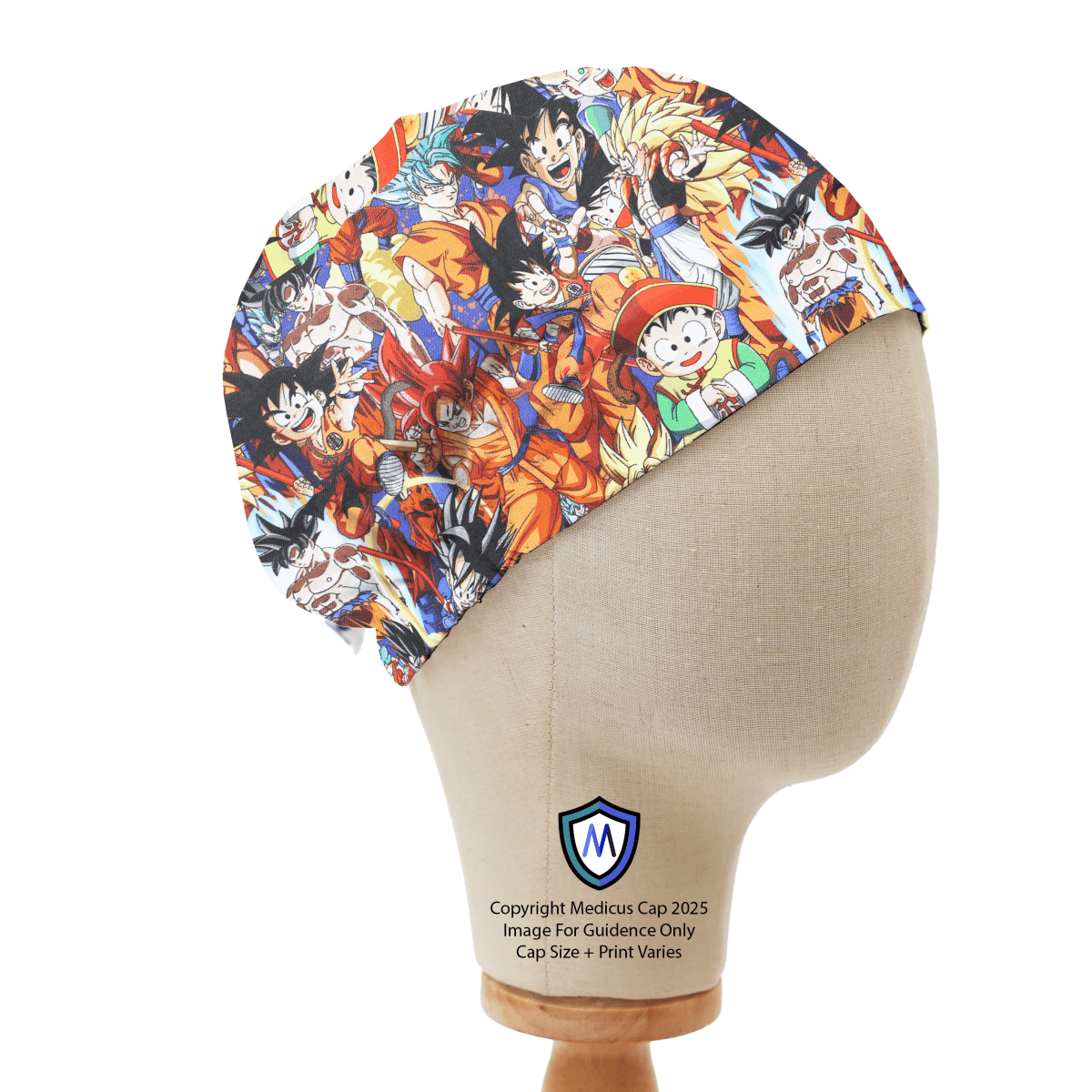 Dragonball Z Family Fabric Scrub Cap