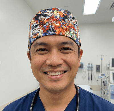 Dragonball Z Family Fabric Scrub Cap scrub cap flat lay view