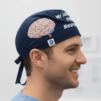 Embroidery - Brain Scrub Cap