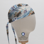 Ferry Boat, Greys Anatomy Inspired scrub cap in Captain fitted style