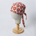 Arsenal Football scrub cap shown on mannequin head