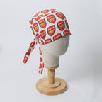 Arsenal Football scrub cap shown on mannequin head