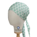 Football Club Celtic FC scrub cap in Bandana tie-back style