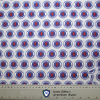 Football Club Rangers FC scrub cap fabric texture close-up