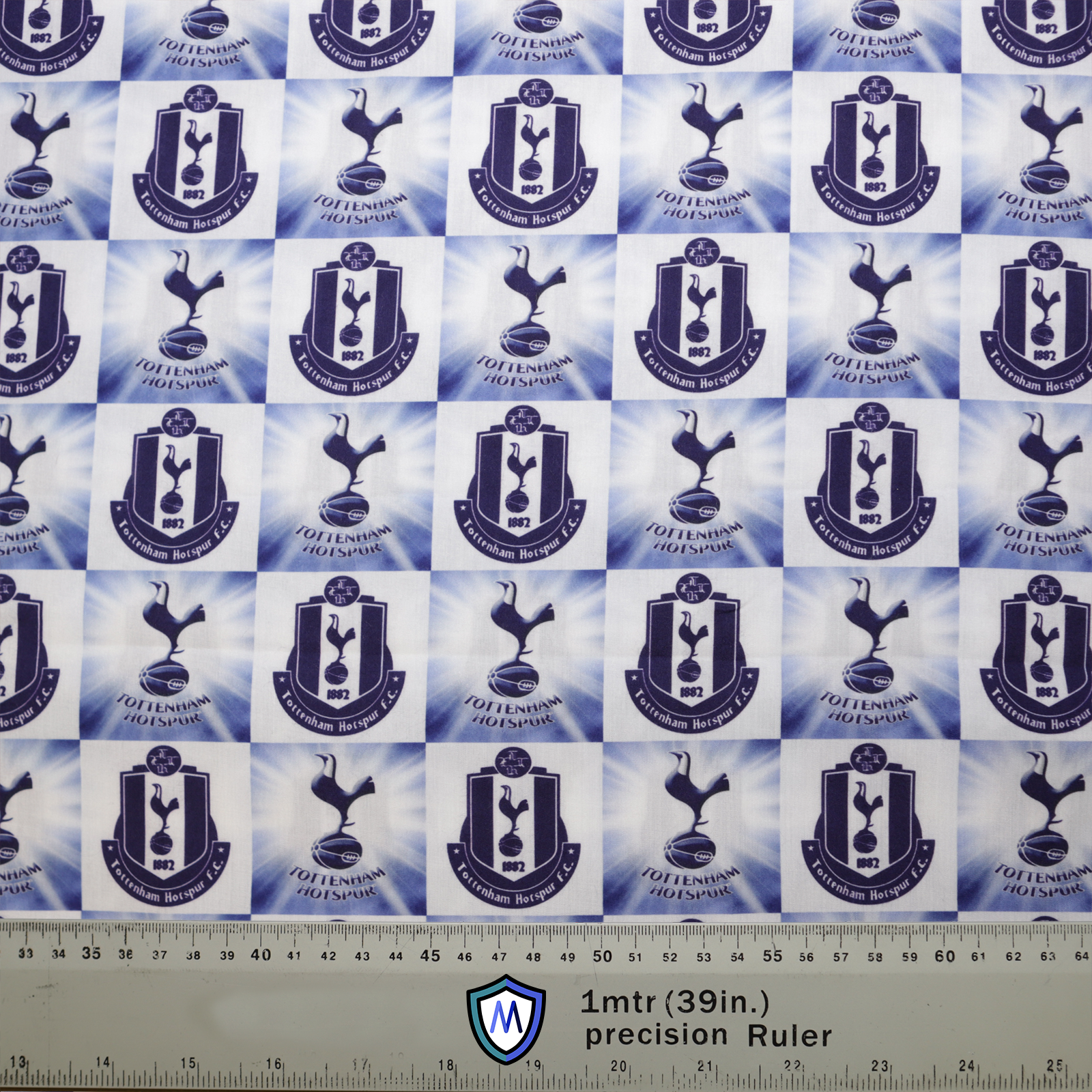 Football Club Tottenham Hotspurs FC Scrub Cap from Medicus Scrub Caps, featuring a patterned design with the club’s crest and colors.