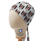 Football Fulham FC scrub cap in Bandana tie-back style