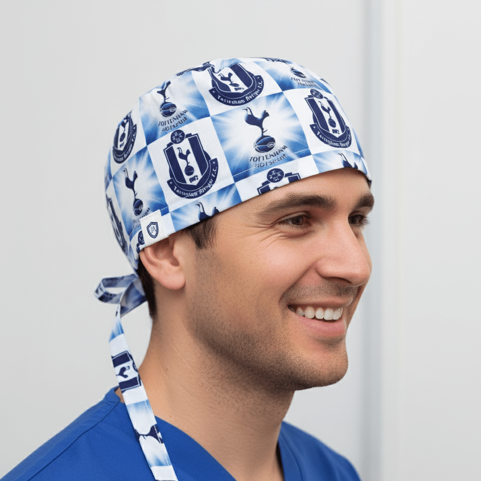 Gorra quirúrgica del club de fútbol Tottenham Hotspurs FC