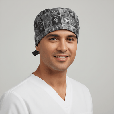 Game Of Thrones Armour scrub cap in Bandana tie-back style