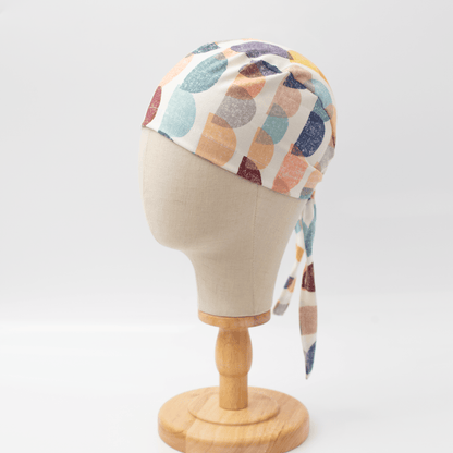 Abstract Gum Drops Scrub Cap