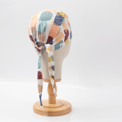 Abstract Gum Drops Scrub Cap