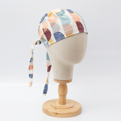 Abstract Gum Drops Scrub Cap