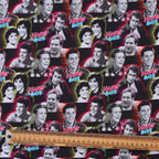 Happy Days Fonze fabric pattern detail close-up