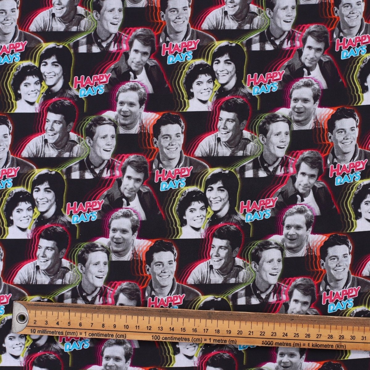 Happy Days Fonze Scrub Cap_Fabric