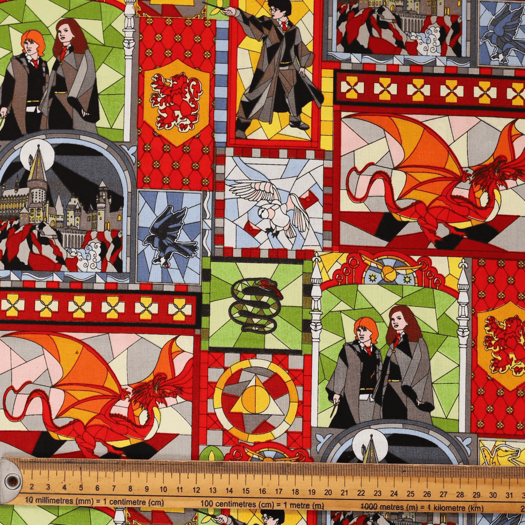 Harry Potter Stain Glass Scrub Cap