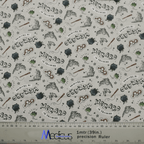 Harry Potter Wizard In Training fabric pattern detail close-up