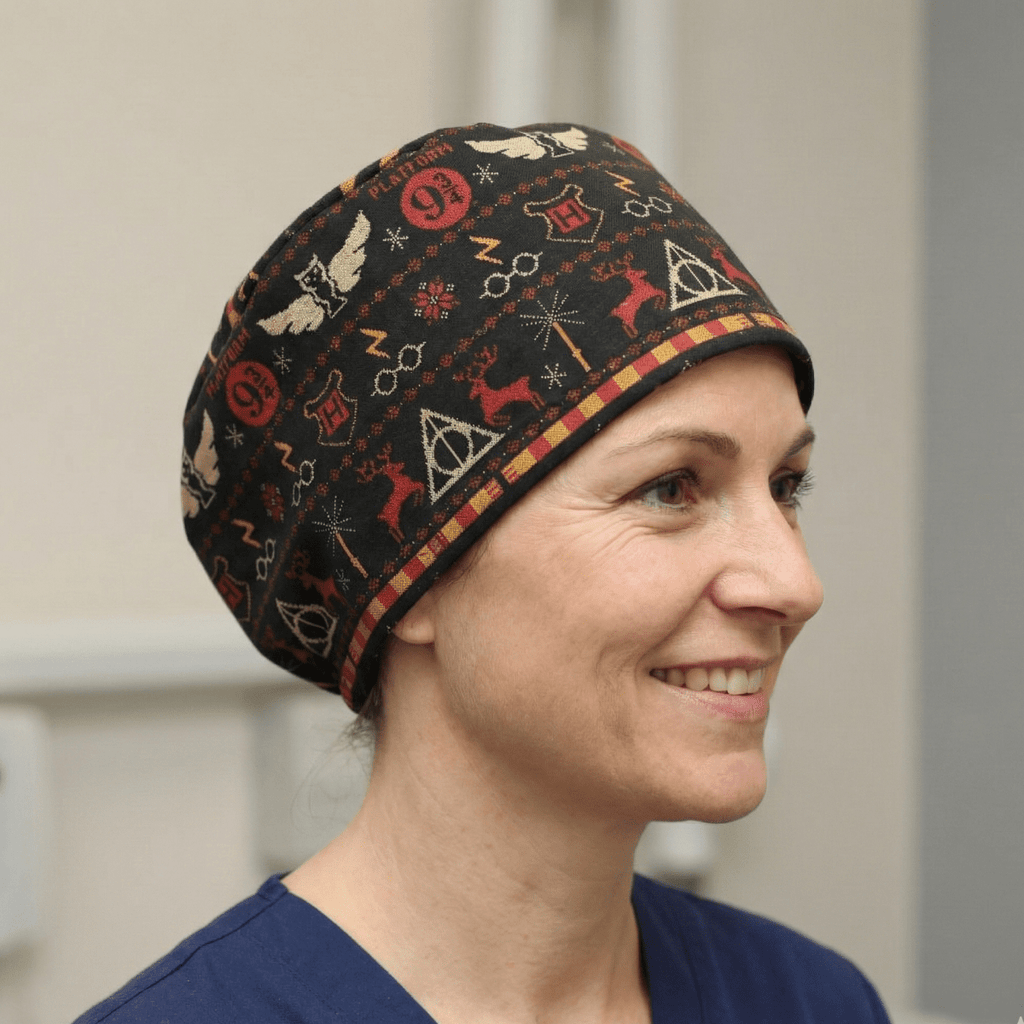 Harry Potter Christmas Jumper Scrub Cap