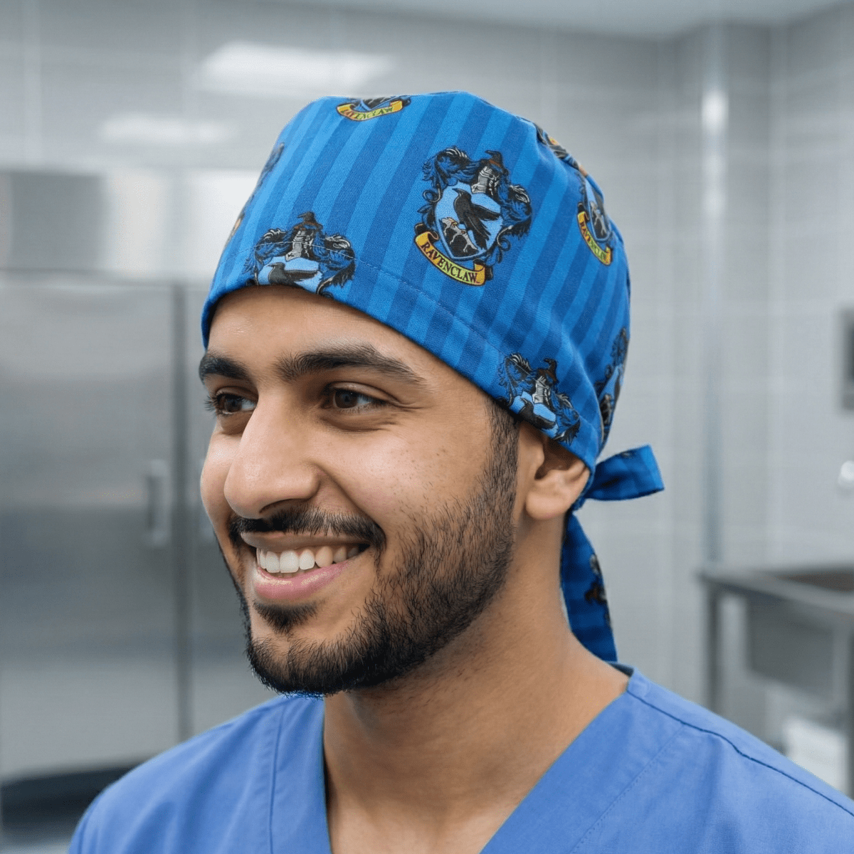 Harry Potter Ravenclaw Scrub Cap scrub cap flat lay view