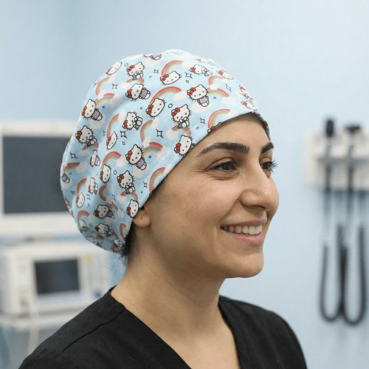 Gorro quirúrgico de Hello Kitty