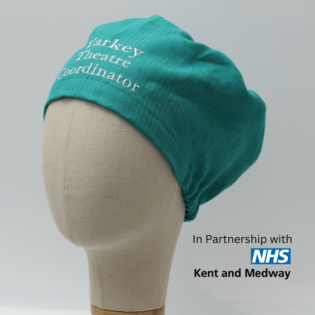 100% Hemp Fabric Reusable Scrub Cap - Main Image
