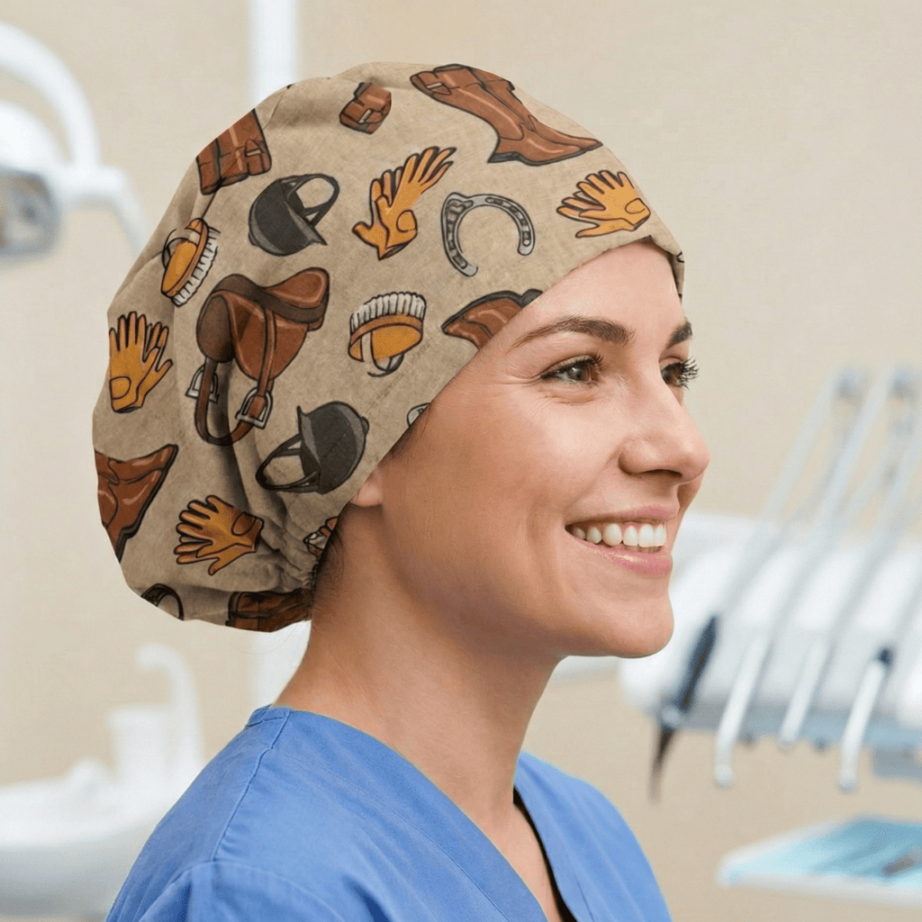 Gorro quirúrgico ecuestre para accesorios de caballos