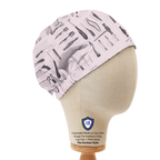 Hospital Textbook Surgeon Knives Saw scrub cap in Duchess elastic-back style