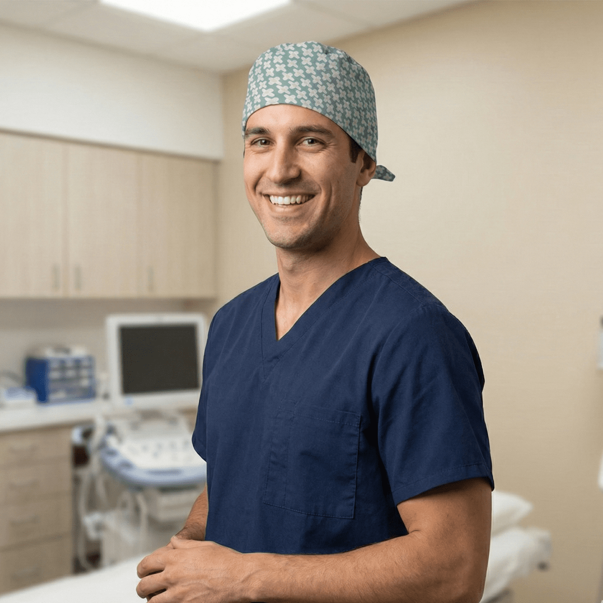 Hospital Plasters Scrub Cap