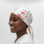 Human Body Gall Bladder Liver Pancreas scrub cap shown on model