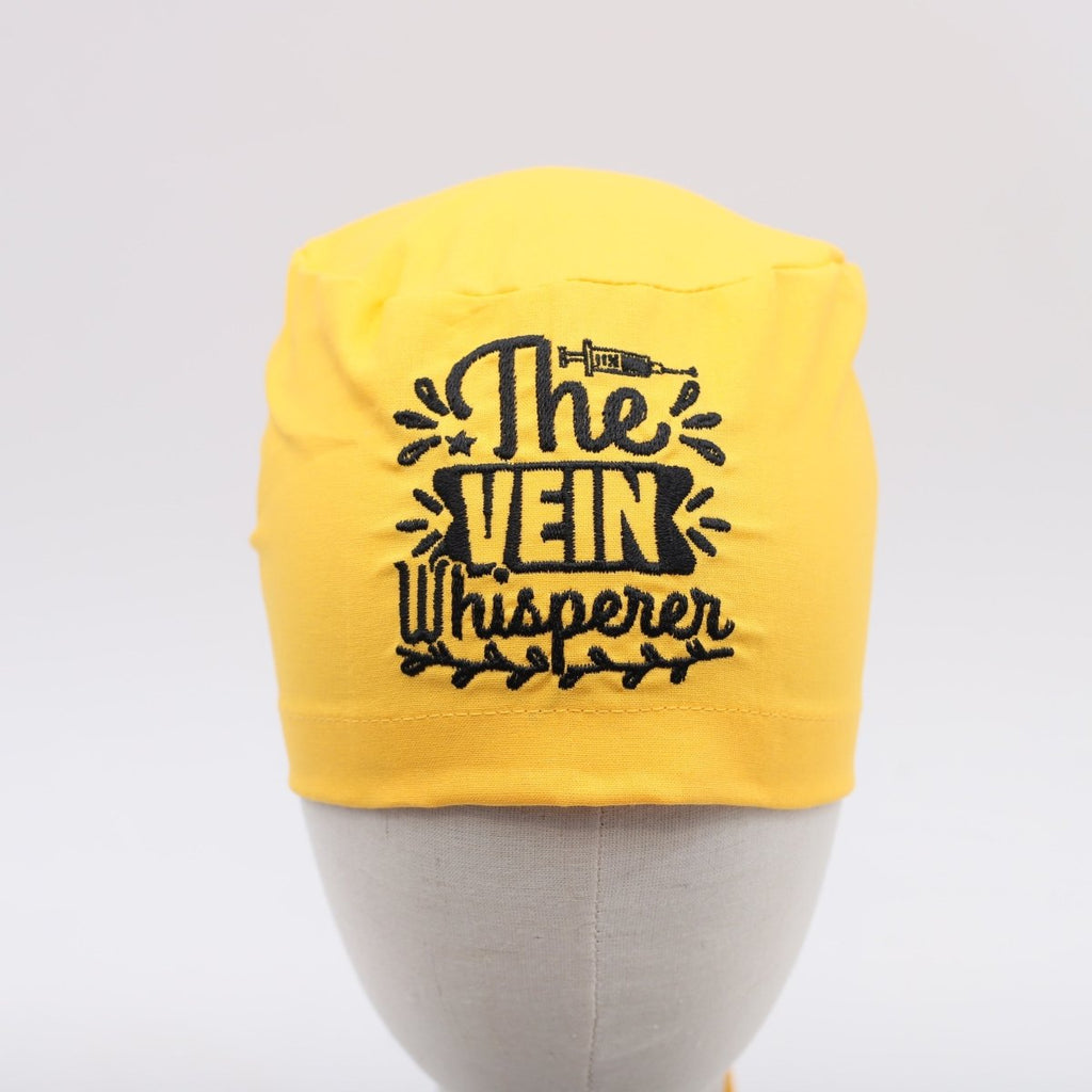 Embroidery - The Vein Whisperer Scrub Cap