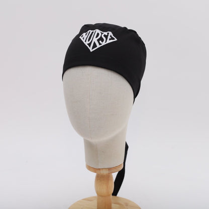 Gorro quirúrgico bordado para concienciar sobre el cáncer de mama
