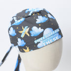 Anaesthetist Sweet Dreams Made Of These scrub cap pattern shown flat