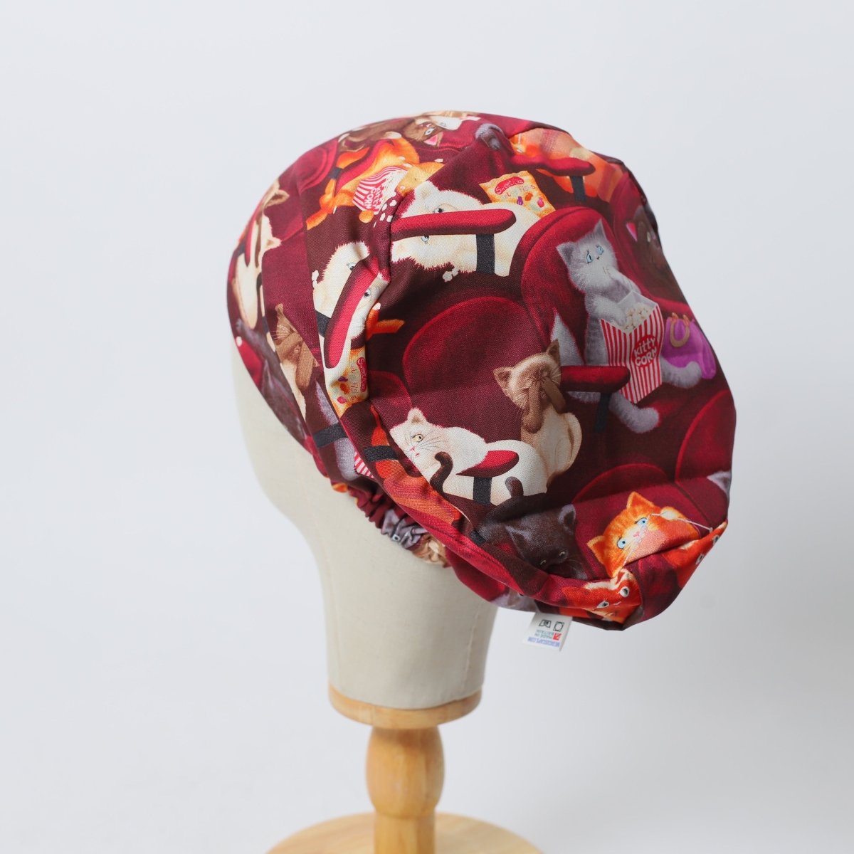 Cats At The Cinema Scrub Cap