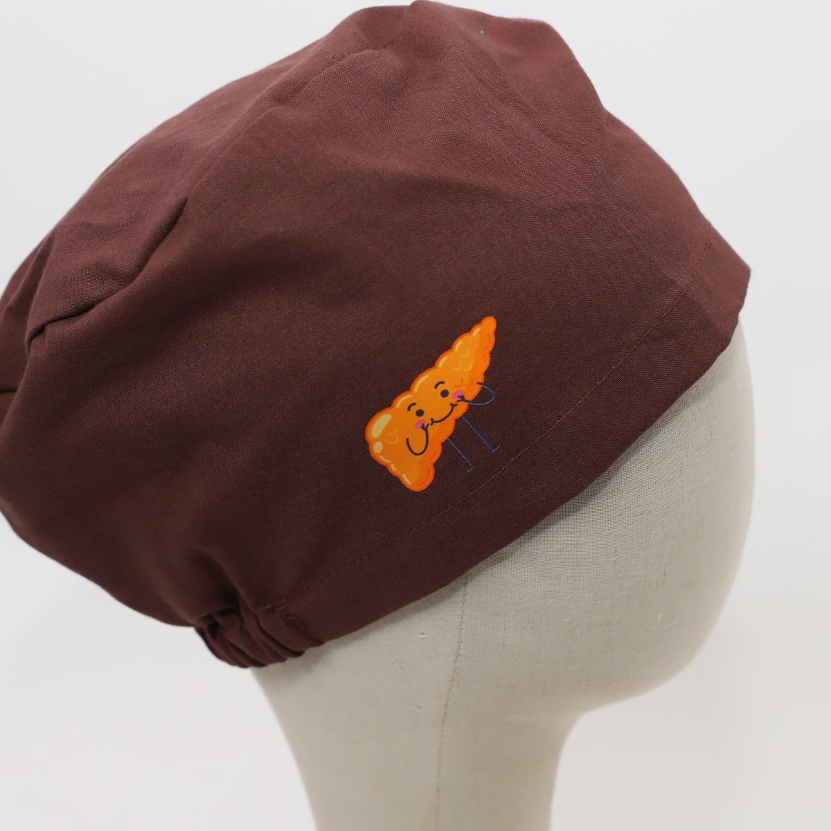 Pre Designed Vinyl Transfer Scrub Cap Smiley Pancreas