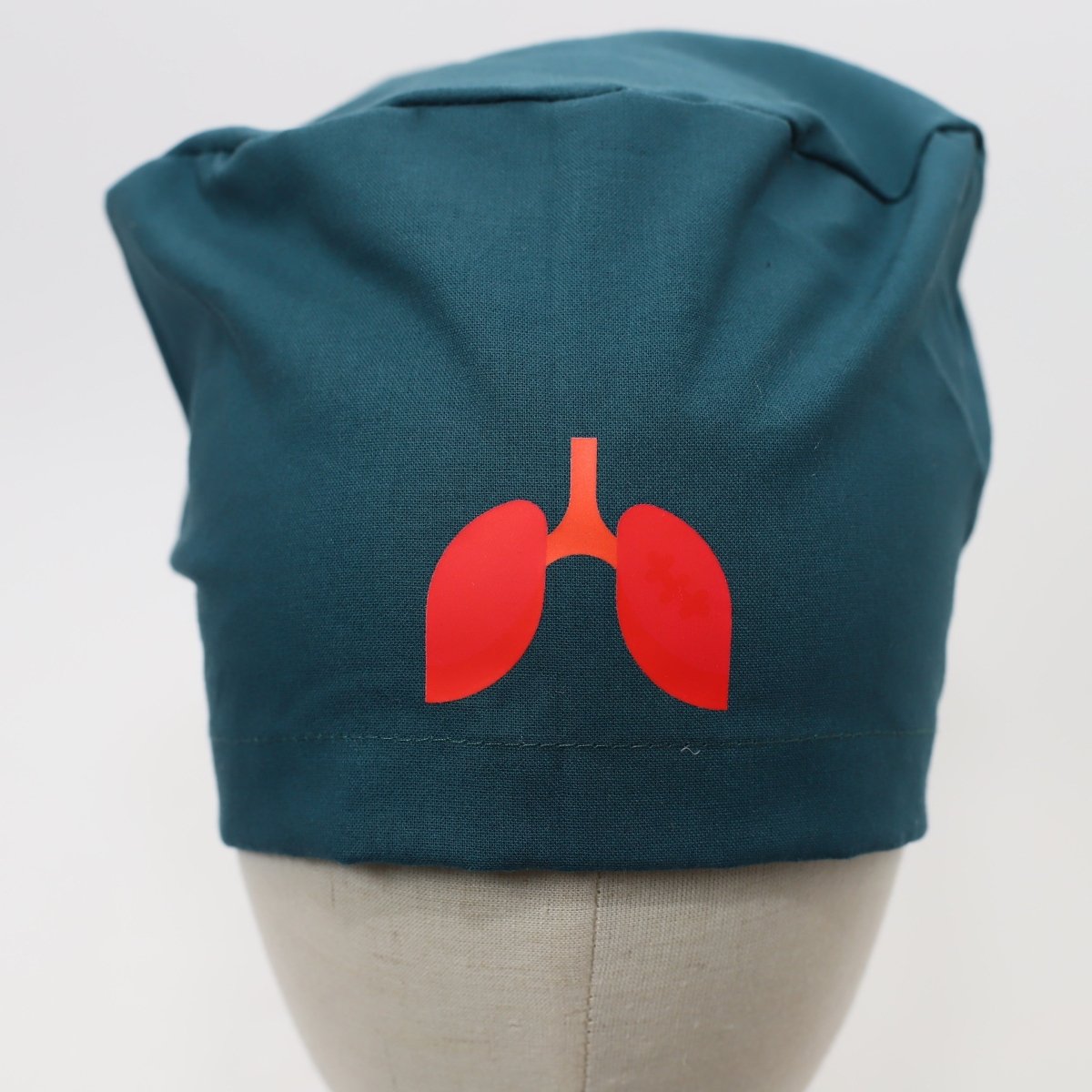Pre Designed Vinyl Transfer Scrub Cap Lung Graphic