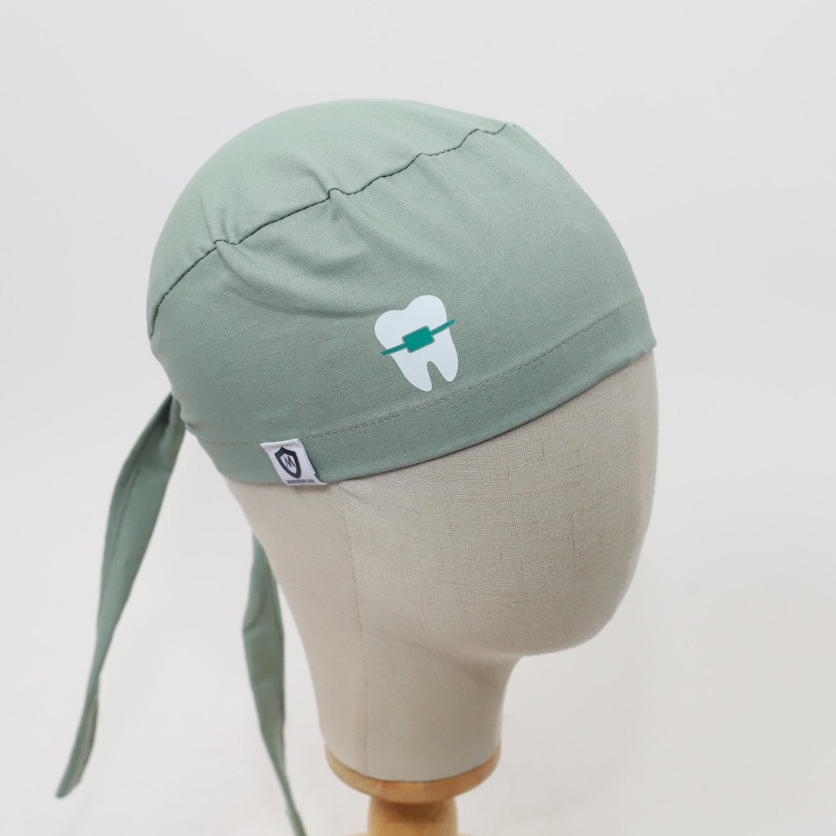 Pre Designed Vinyl Transfer Scrub Cap Tooth with Braces