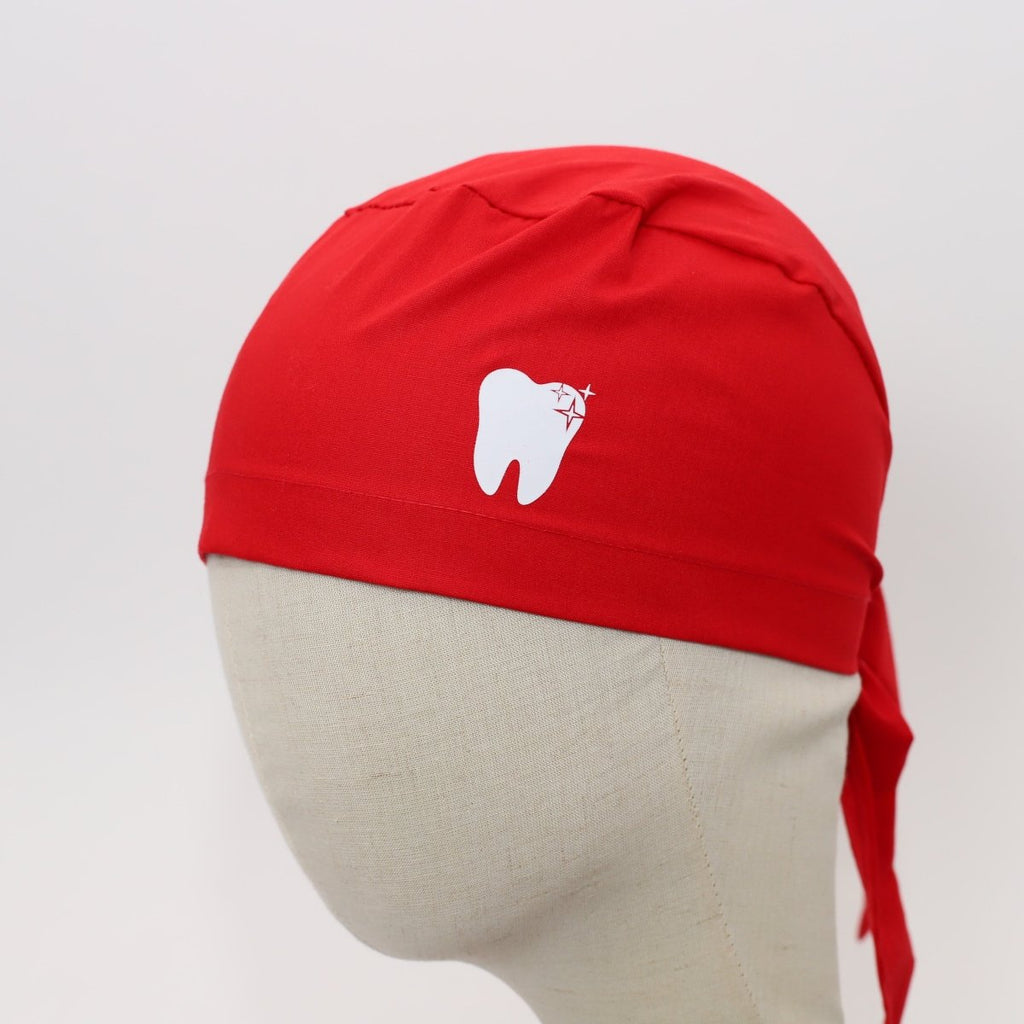 Pre Designed Vinyl Transfer Scrub Cap Sparkle Tooth