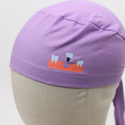 Pre Designed Vinyl Transfer Scrub Cap Dental Implant