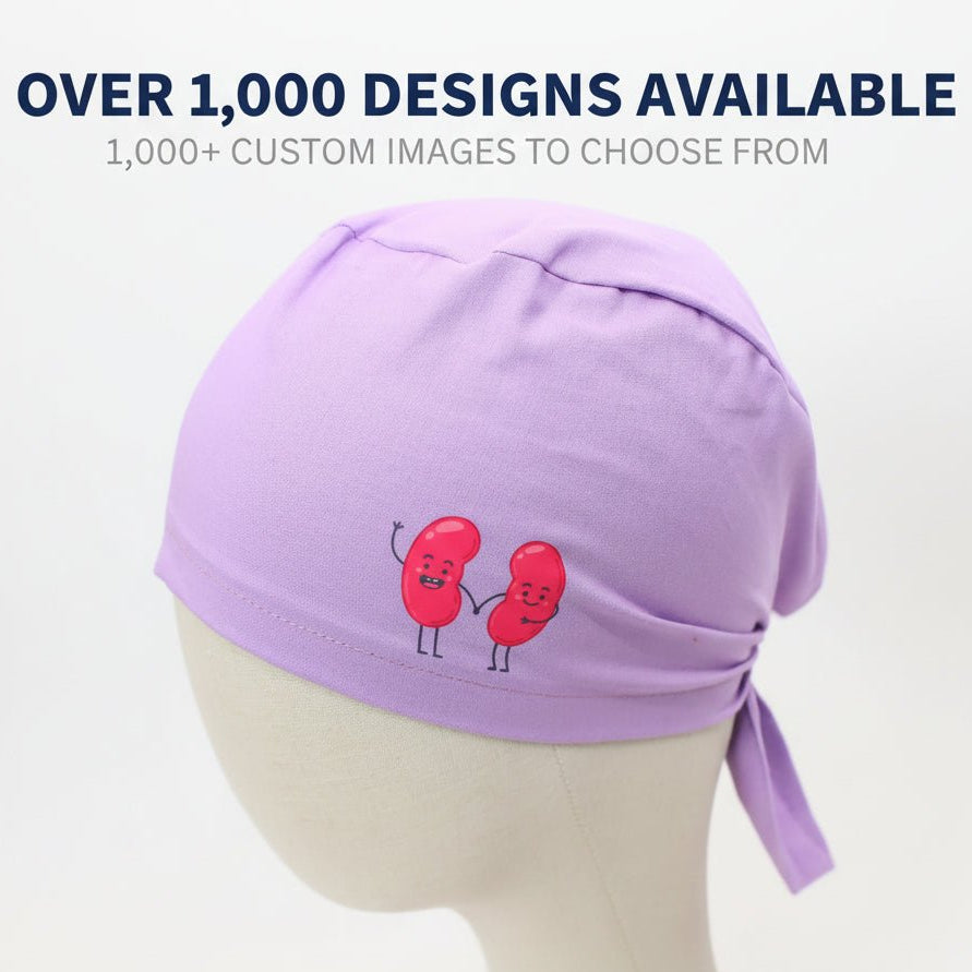 Gorro de vinilo prediseñado con transferencia dental y espejo